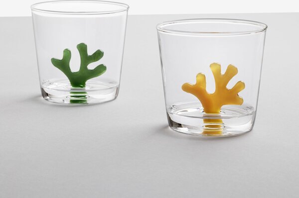 Ichendorf Milano designové sklenice na vodu Coral Reef Tumbler Lilac Coral