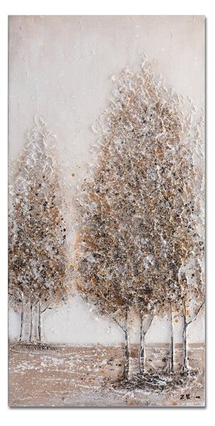 Obraz BIRCH - ručně malovaný 40x80cm