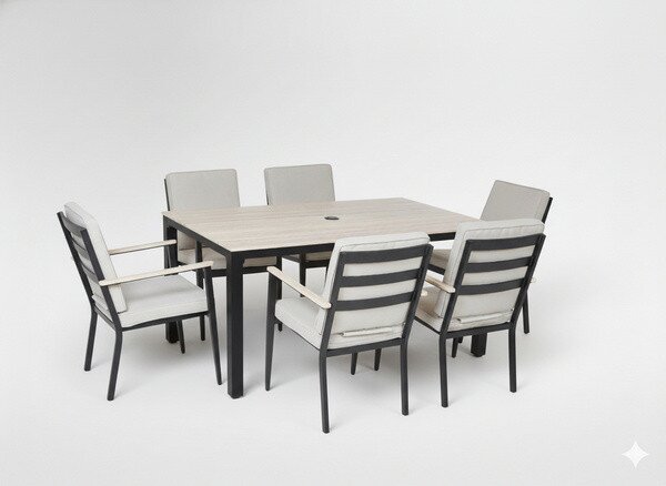 Set zahradního nábytku ZENORA béžový TEK8093
