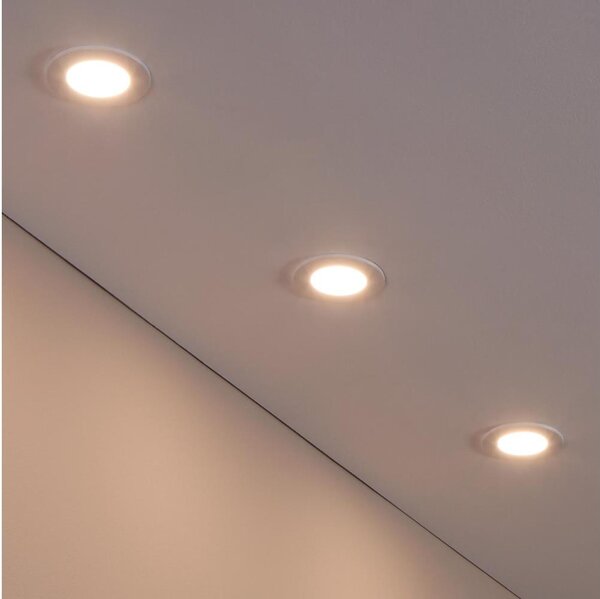Eglo 31741 - SADA 3xLED Stmívatelné svítidlo FUEVA-Z LED/2,8W/230V IP44 bílá