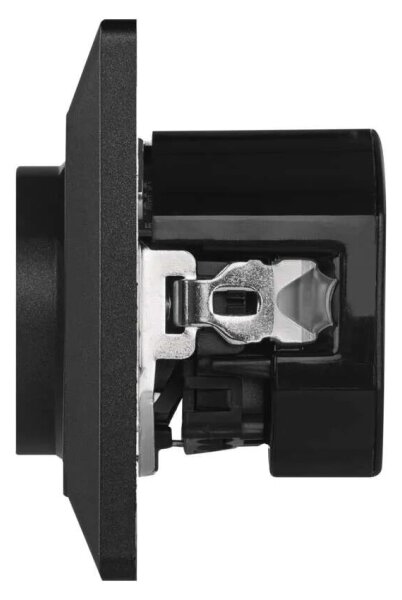 Zásuvka domovní s USB 250V/16A antracit