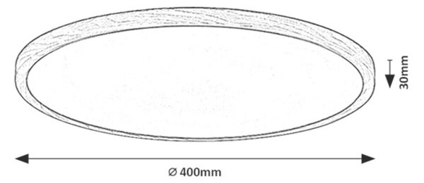 Rabalux LAUTREC LED venkovní stropní svítidlo 75085