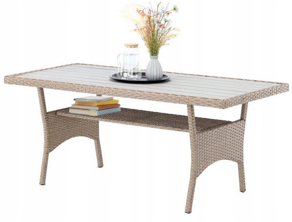 Set zahradního nábytku CESME hnědý ABI3517
