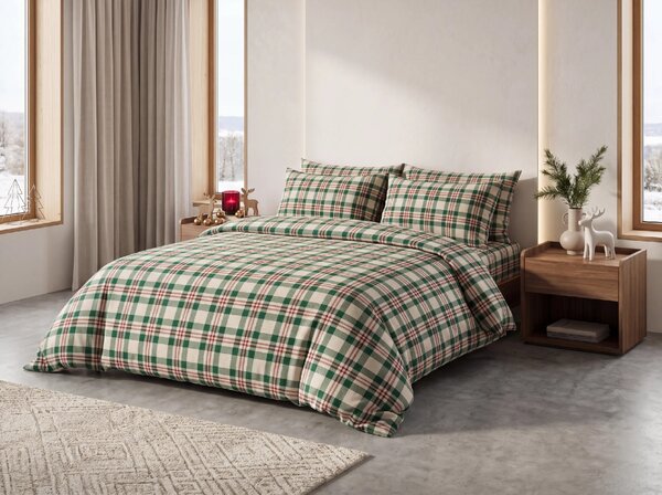 Bavlněné povlečení WINTER PLAID barevné Rozměr povlečení: 70 x 90 cm | 140 x 200 cm