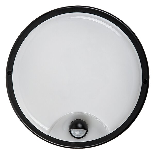 Rabalux LONATO LED Venkovní nástěnné svítidlo se senzorem 18W/230V IP65, černá barva
