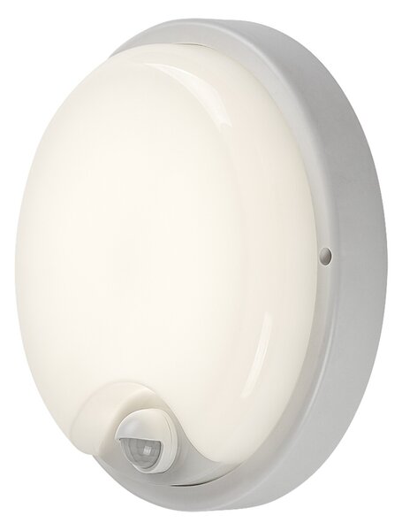 Rabalux LONATO LED Venkovní nástěnné svítidlo se senzorem 18W/230V IP65, bílá barva