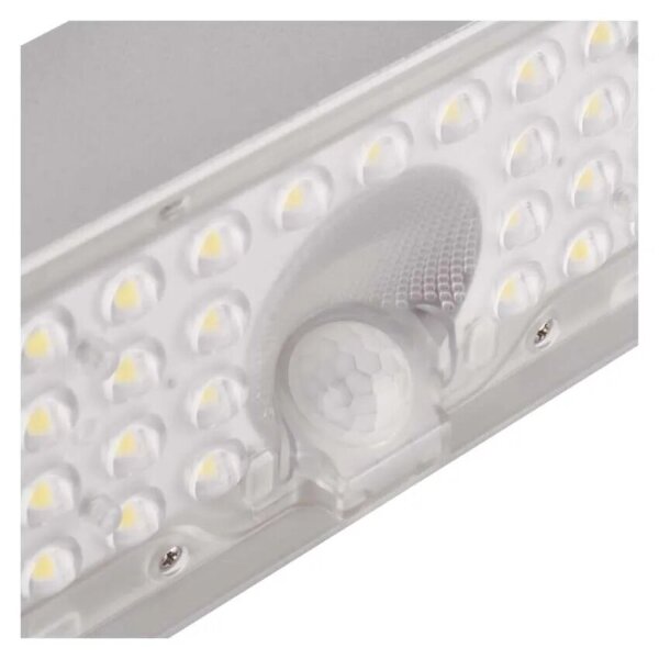 LED Solární reflektor se senzorem pohybu LED/3,7V 3000mAh 4000K IP65 bílá