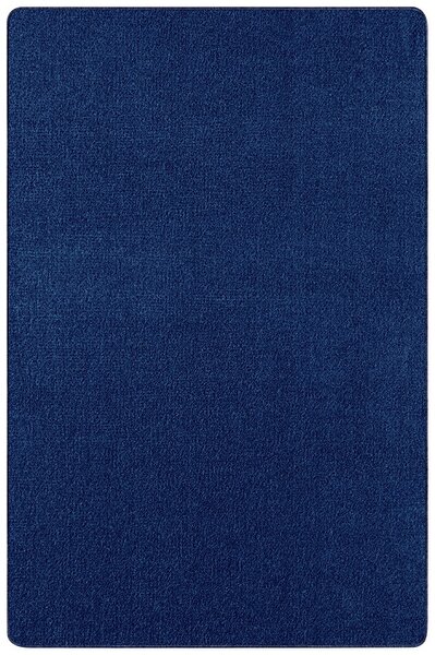 Hanse Home, Jednobarevní kusový koberec Nasty 104447 Darkblue | Modrá Typ: 67x120 cm
