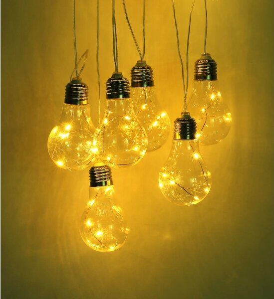 Globo 33708-10 - LED Solární řetěz 10xLED/0,06W/3,2V IP44