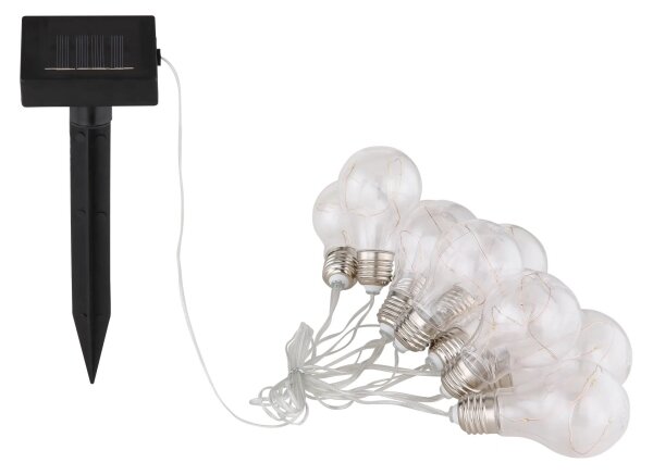 Globo 33708-10 - LED Solární řetěz 10xLED/0,06W/3,2V IP44