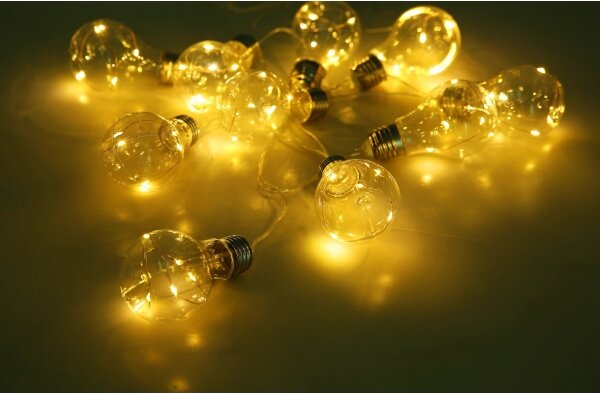 Globo 33708-10 - LED Solární řetěz 10xLED/0,06W/3,2V IP44