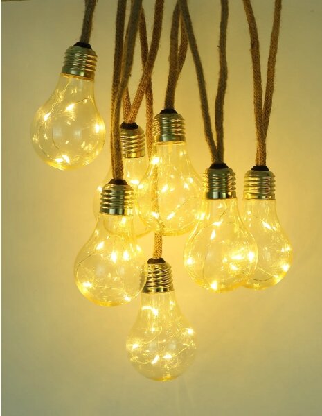 Globo 33694-10 - LED Solární dekorační řetěz 50xLED/0,06W/3,2V IP44