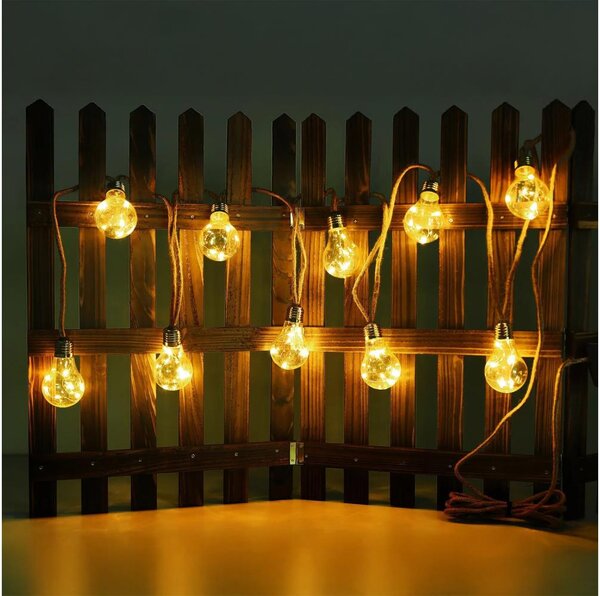Globo 33694-10 - LED Solární dekorační řetěz 50xLED/0,06W/3,2V IP44