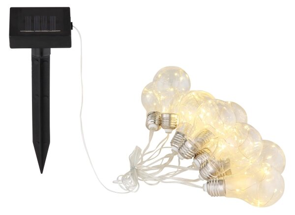 Globo 33708-10 - LED Solární řetěz 10xLED/0,06W/3,2V IP44