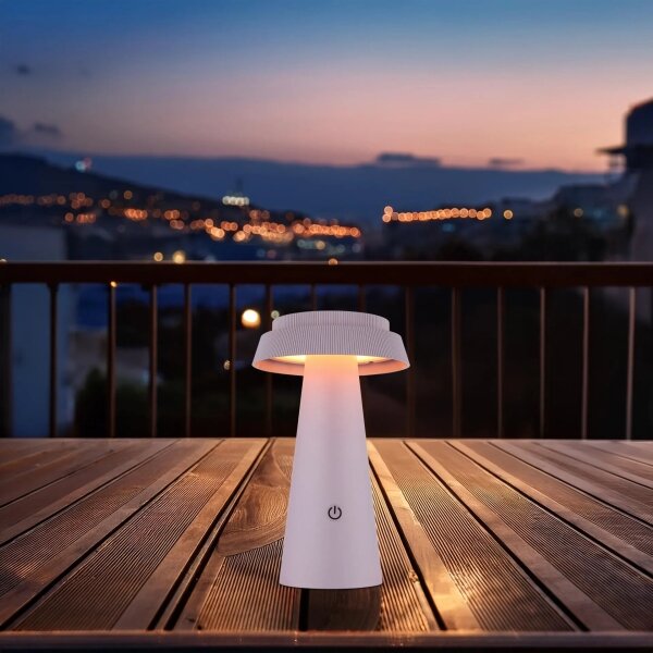 Globo 36624P - LED Stmívatelná solární dotyková lampa LED/4W/3,7W IP54 růžová
