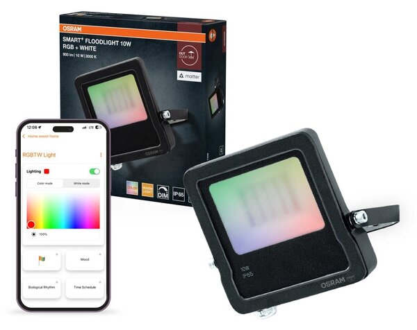 Venkovní reflektor SMART+ MATTER Floodlight 10W, RGBW