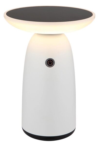 Globo 36625W - LED Stmívatelná solární dotyková lampa LED/10W/230V IP54 bílá