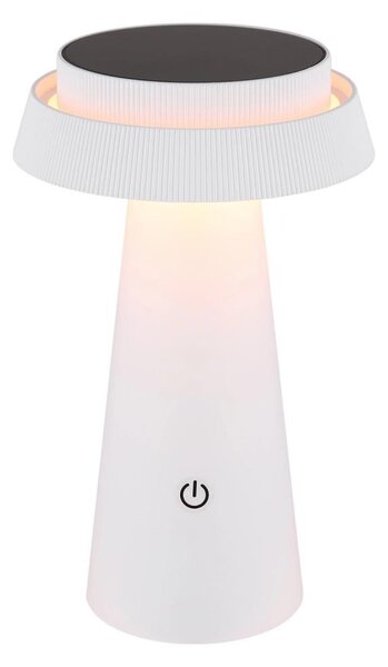 Globo 36624W - LED Stmívatelná solární dotyková lampa LED/4W/3,7W IP54 bílá