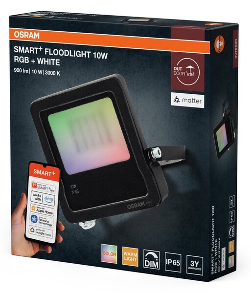 Venkovní reflektor SMART+ MATTER Floodlight 10W, RGBW
