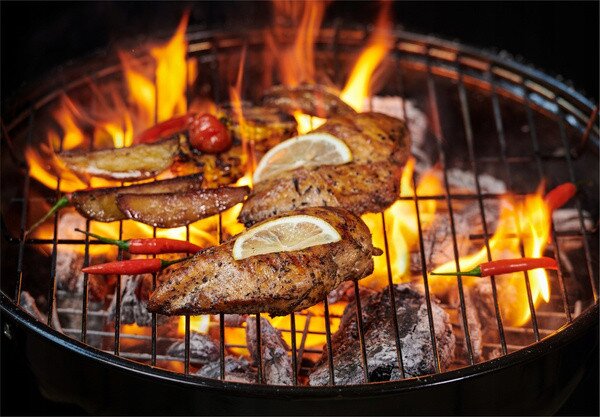 Zahradní gril EMBER černý BBQ5290