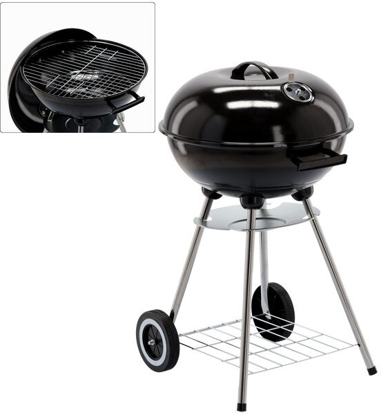 Zahradní gril EMBER černý BBQ5290