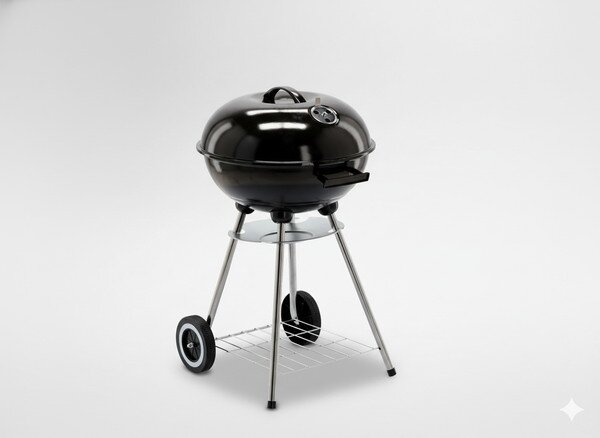 Zahradní gril EMBER černý BBQ5290