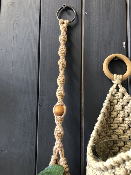 Macrame obaly na květiny Velikost: Malý