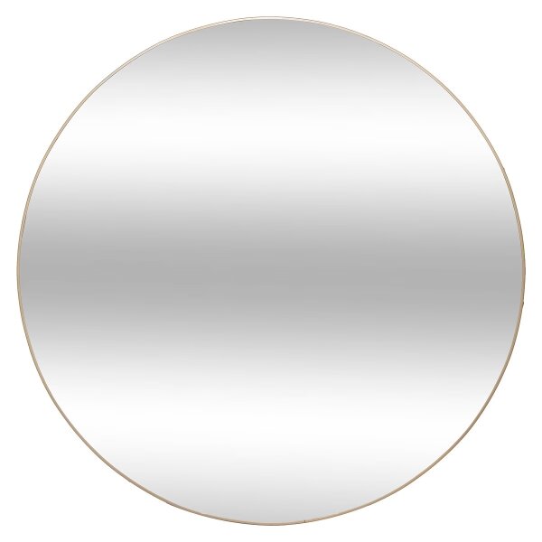 Atmosphera - Nástěnné zrcadlo ALICE pr. 110 cm zlatá