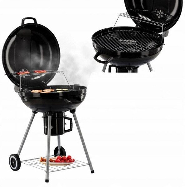 Zahradní gril CANYON černý BBQ5313