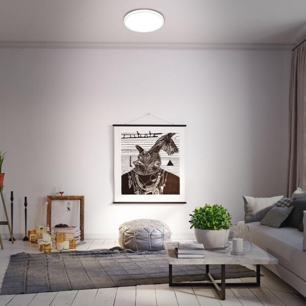 Briloner 3709-016 - LED RGBW Stm. stropní svítidlo LED/22W/230V bílá + DO