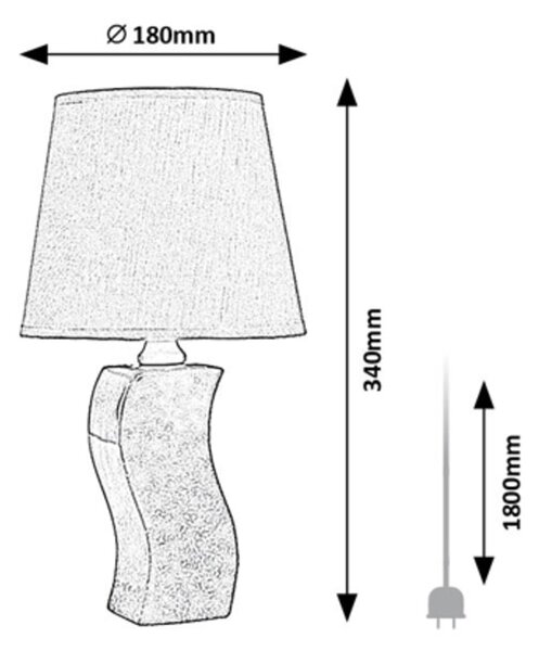 Rabalux DAYAMI stolní lampa 74073