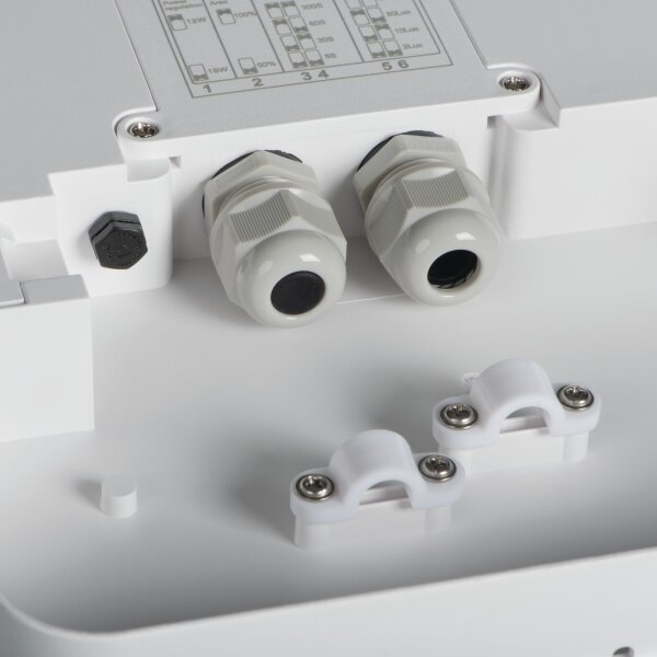 Kanlux 38777 - LED Venk. sv. se senz. BENO 12/18W/230V 3000/3500/4000K IP65 bílá