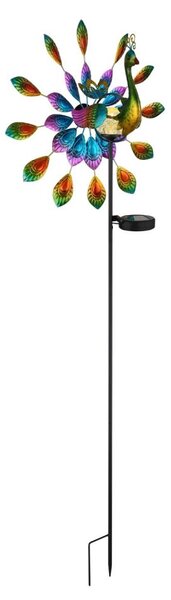 Globo 36017 - LED Solární dekorace LED/0,06W/3V IP44 páv