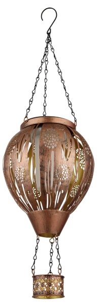 Globo 36140 - LED Závěsná solární dekorace 12xLED/0,02W/3V IP44 létající balón