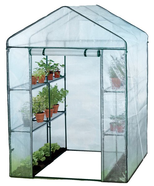 Zahradní fóliovník GROW bílý 140x140x200 cm TUN5460