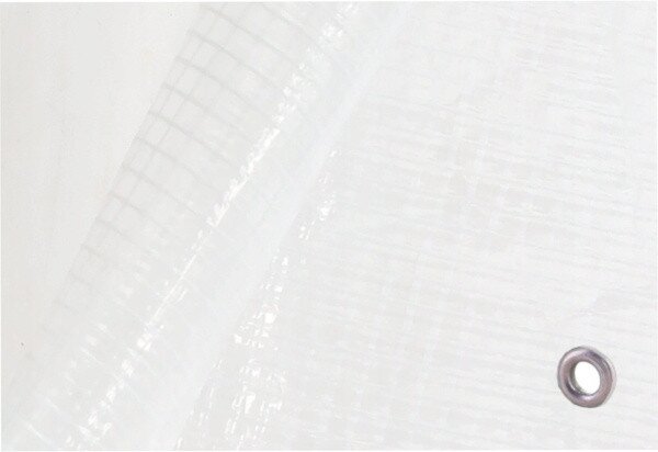 Zahradní fóliovník CLEAR bílý 180x140x94 cm TUN0773