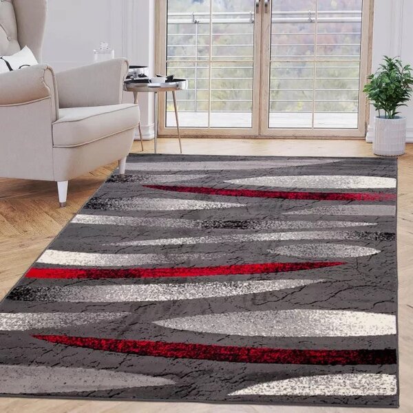 Makro Abra Koberec Běhoun CHEAP D320B tmavě šedý Rozměr: 100x200 cm