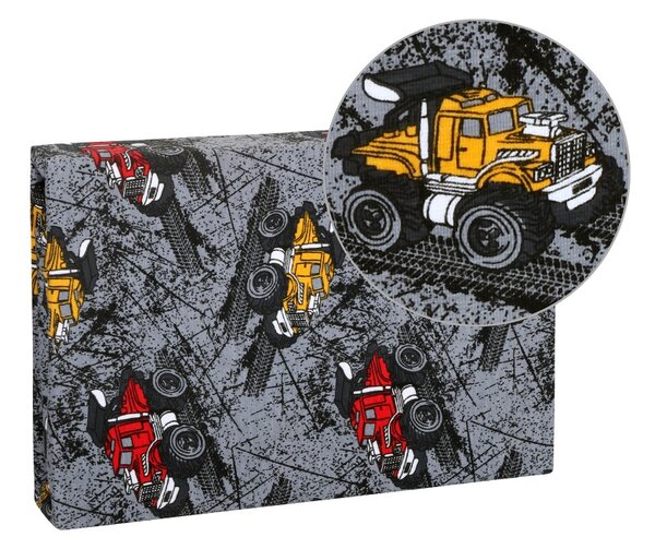 BELLATEX Prostěradlo Jersey LUX Šedá, Červená, Žlutá, Černá 60x120 cm