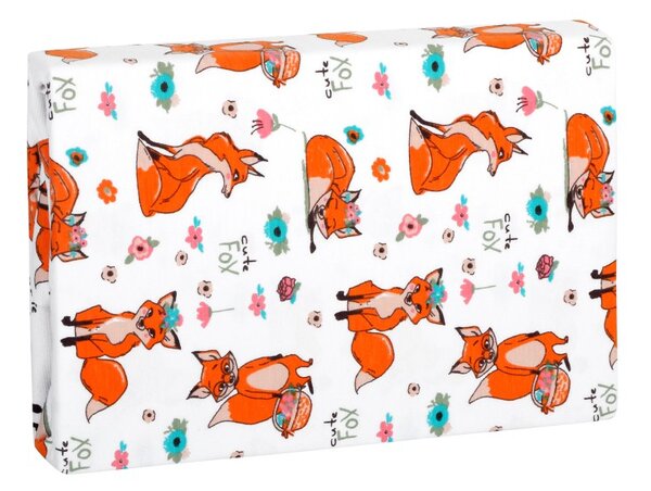 BELLATEX Prostěradlo Jersey LUX Oranžová 60x120 cm