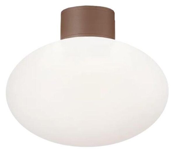 Ideal Lux - Venkovní stropní svítidlo CLIO 1xE27/42W/230V IP44 hnědá