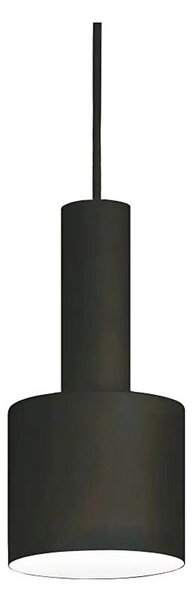 Ideal Lux - Lustr na lanku HOLLY 1xE27/60W/230V pr. 12 cm černá