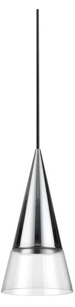 Ideal Lux - LED Lustr na lanku CONO 1xGU10/7W/230V pr. 15 cm chrom