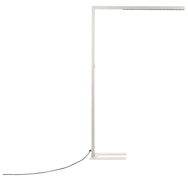 LED stojací lampa MENSA se senzorem pohybu Kov Stříbrná