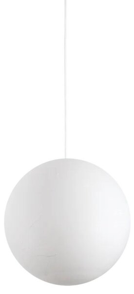 Ideal Lux - Lustr na lanku CARTA 1xE27/25W/230V pr. 40 cm bílá