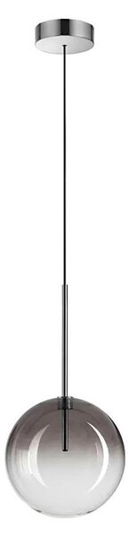 Ideal Lux - LED Lustr na lanku EQUINOXE 1xG4/2W/230V pr. 20 cm chrom/kouřová