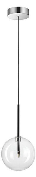 Ideal Lux - LED Lustr na lanku EQUINOXE 1xG4/2W/230V pr. 15 cm chrom/čirá