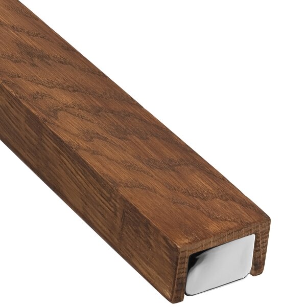 Brilagi-LED Koupelnové osvětlení zrcadla WOODY MIRROR LED/15W/230V IP44 dub/chro