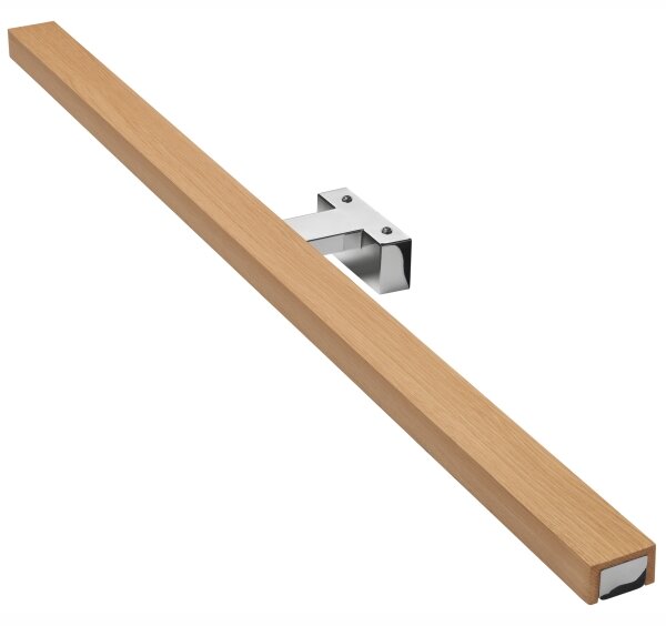 Brilagi-LED Koupelnové osvětlení zrcadla WOODY MIRROR LED/15W/230V IP44 dub/chro