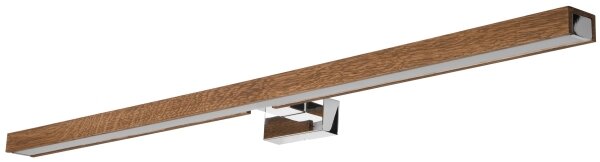 Brilagi-LED Koupelnové osvětlení zrcadla WOODY MIRROR LED/15W/230V IP44 dub/chro