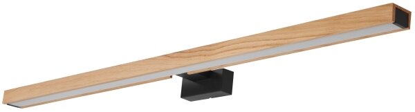 Brilagi-LED Koupelnové osvětlení zrcadla WOODY MIRROR LED/15W/230V IP44 dub/čern